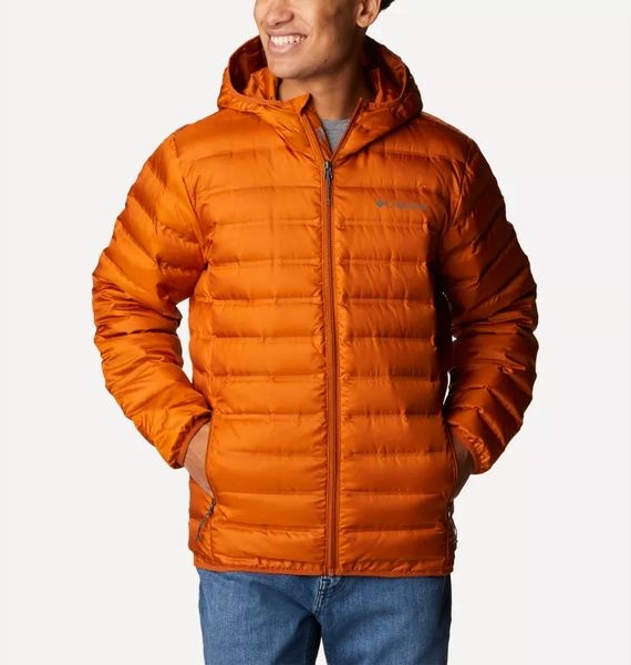 Pomarańczowa kurtka Columbia krótka