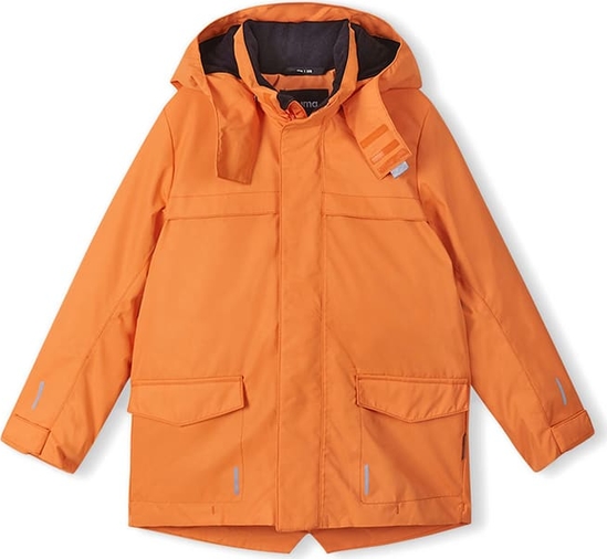Pomarańczowa kurtka dziecięca Reima dla chłopców