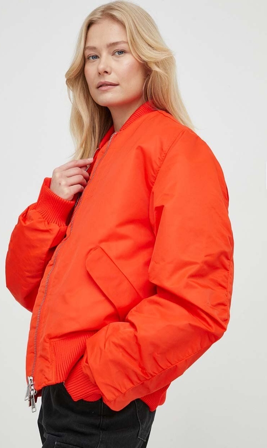 Pomarańczowa kurtka Won Hundred w stylu casual