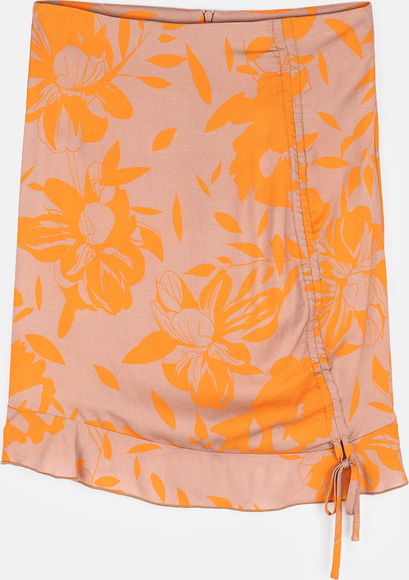 Pomarańczowa spódnica Gate w stylu casual