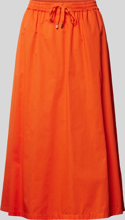Pomarańczowa spódnica Peek&Cloppenburg z bawełny