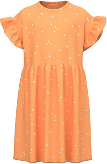 Pomarańczowa sukienka dziewczęca Name it