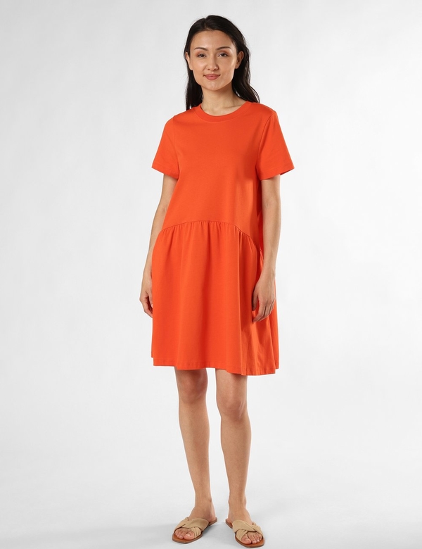 Pomarańczowa sukienka Rich & Royal mini oversize
