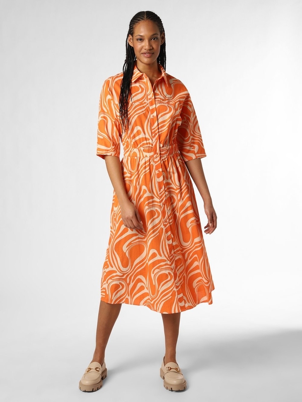 Pomarańczowa sukienka Van Graaf