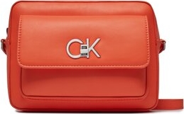 Pomarańczowa torebka Calvin Klein na ramię