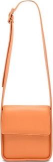 Pomarańczowa torebka Lasocki w stylu casual średnia matowa