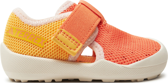 Pomarańczowe buty dziecięce letnie Adidas