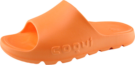 Pomarańczowe buty letnie męskie Coqui w sportowym stylu