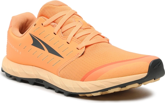Pomarańczowe buty sportowe Altra sznurowane