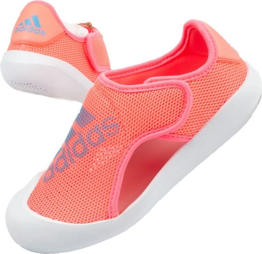 Pomarańczowe buty sportowe dziecięce Adidas