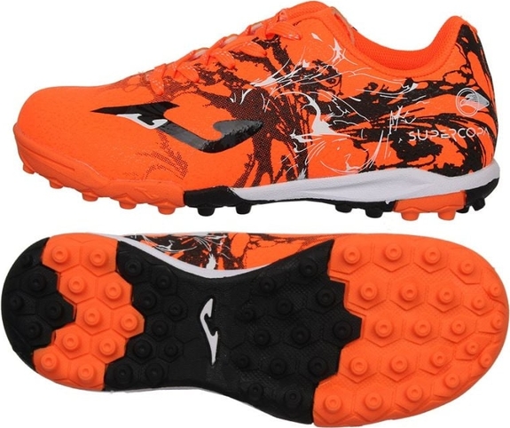 Pomarańczowe buty sportowe dziecięce Joma dla chłopców