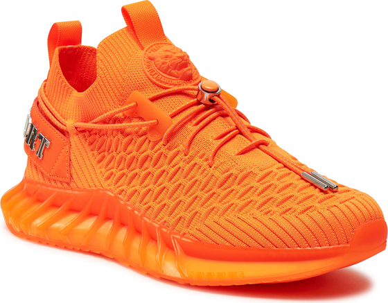 Pomarańczowe buty sportowe eobuwie.pl w sportowym stylu