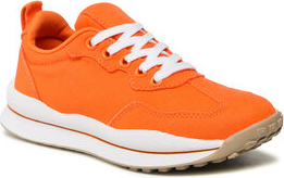 Pomarańczowe buty sportowe Jenny Fairy z płaską podeszwą