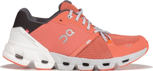 Pomarańczowe buty sportowe On Running sznurowane