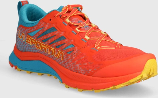 Pomarańczowe buty trekkingowe La Sportiva sznurowane