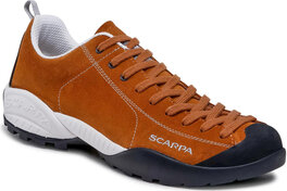 Pomarańczowe buty trekkingowe Scarpa sznurowane