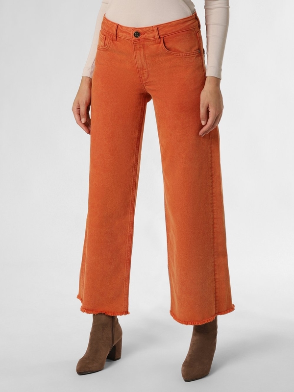 Pomarańczowe jeansy Mos Mosh
