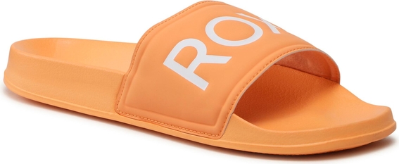 Pomarańczowe klapki Roxy w stylu casual