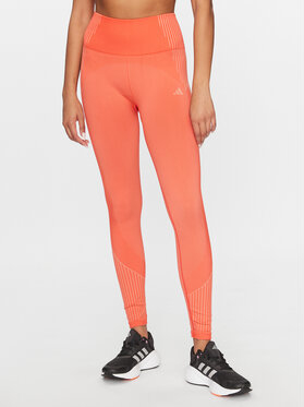Pomarańczowe legginsy Adidas