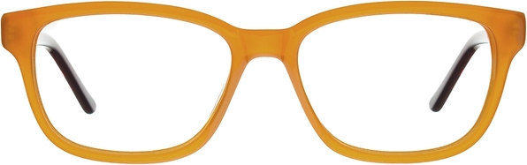 Pomarańczowe okulary damskie Moretti