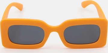 Pomarańczowe okulary damskie Sinsay
