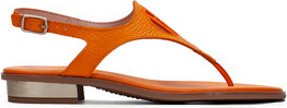 Pomarańczowe sandały Hispanitas w stylu casual