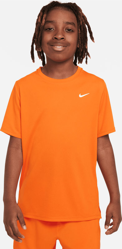 Pomarańczowe spodenki dziecięce Nike