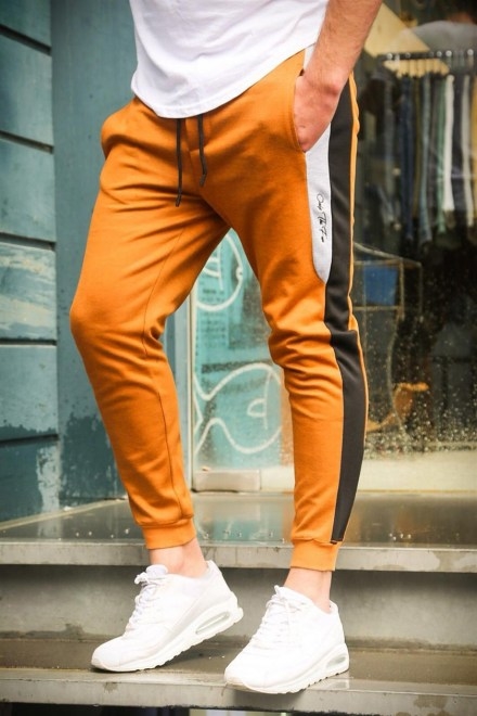 Pomarańczowe spodnie Duuf