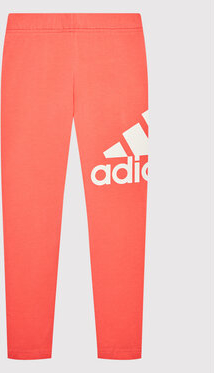 Pomarańczowe spodnie dziecięce Adidas