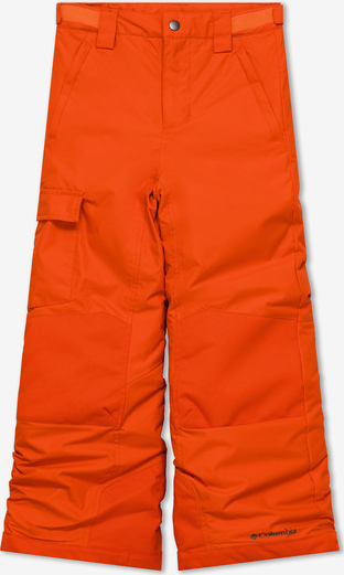 Pomarańczowe spodnie dziecięce Columbia