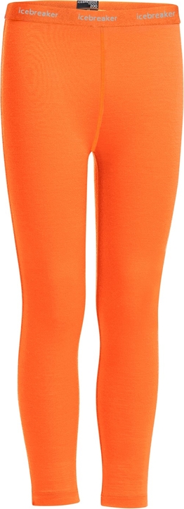 Pomarańczowe spodnie dziecięce Icebreaker