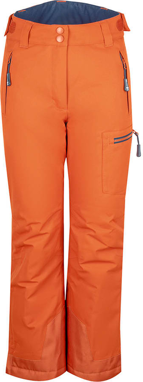 Pomarańczowe spodnie dziecięce Trollkids dla chłopców