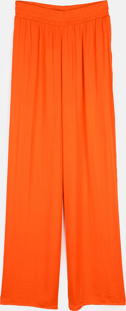 Pomarańczowe spodnie Gate w stylu casual