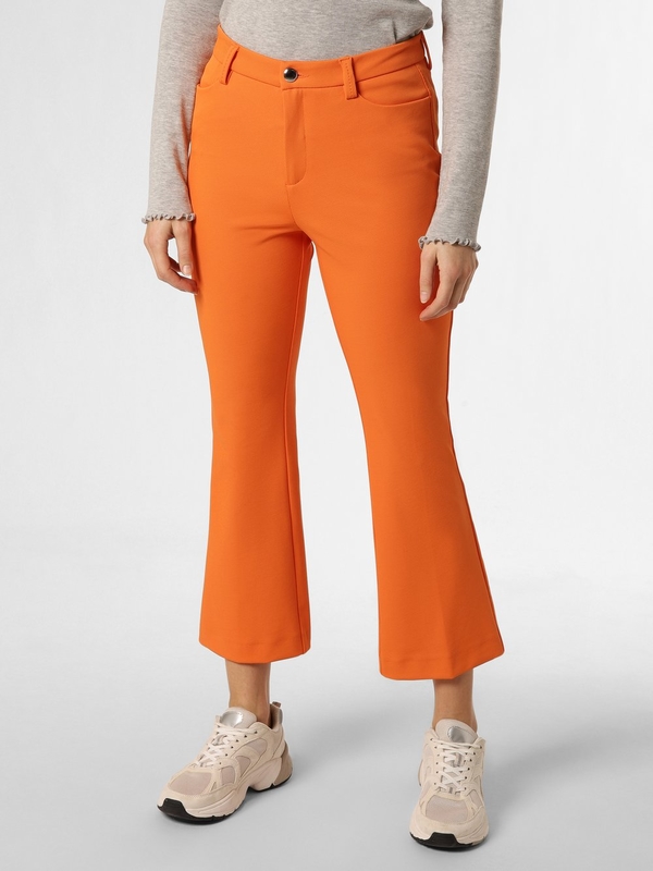 Pomarańczowe spodnie MAC