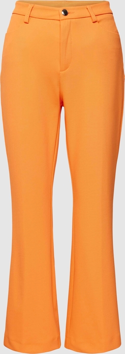 Pomarańczowe spodnie MAC w stylu retro