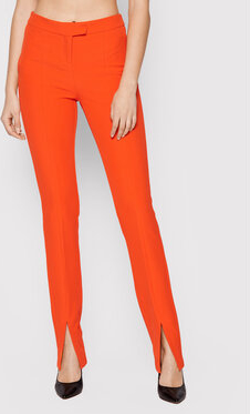 Pomarańczowe spodnie Morgan w stylu casual
