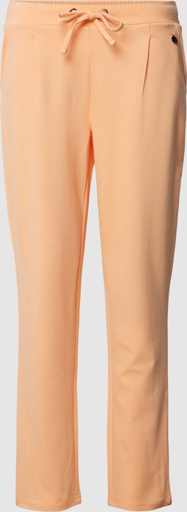 Pomarańczowe spodnie Peek&Cloppenburg w stylu casual
