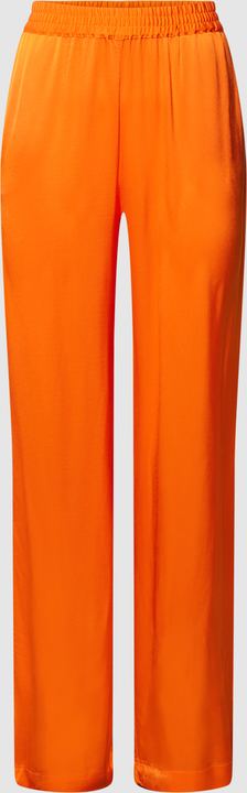 Pomarańczowe spodnie Peek&Cloppenburg w stylu retro