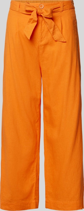 Pomarańczowe spodnie S.Oliver w stylu retro