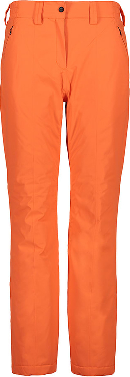 Pomarańczowe spodnie sportowe CMP w sportowym stylu