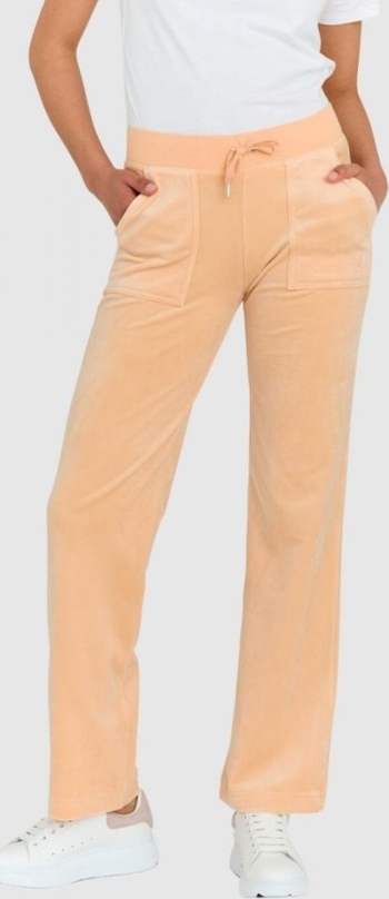 Pomarańczowe spodnie sportowe Juicy Couture w stylu klasycznym