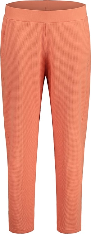 Pomarańczowe spodnie sportowe Maloja