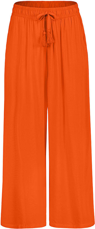 Pomarańczowe spodnie SUBLEVEL w stylu retro