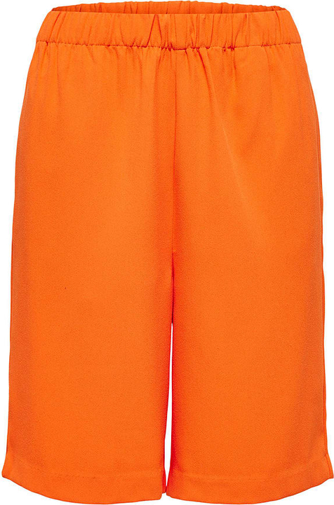 Pomarańczowe szorty Selected Femme w stylu casual
