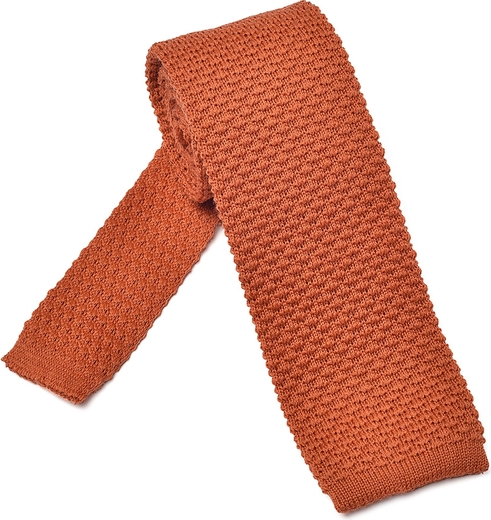 Pomarańczowy krawat Hemley