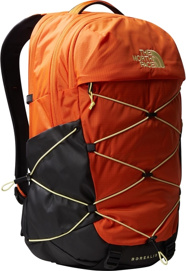 Pomarańczowy plecak The North Face z tkaniny