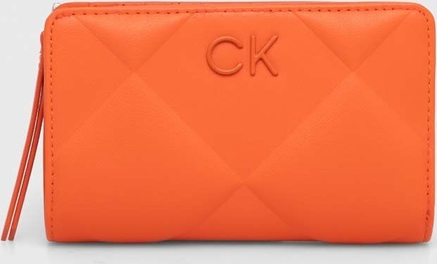 Pomarańczowy portfel Calvin Klein