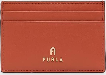 Pomarańczowy portfel Furla