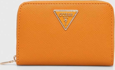 Pomarańczowy portfel Guess