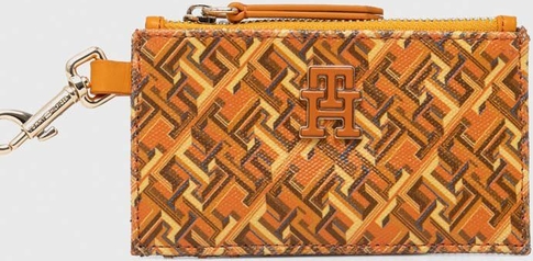 Pomarańczowy portfel Tommy Hilfiger